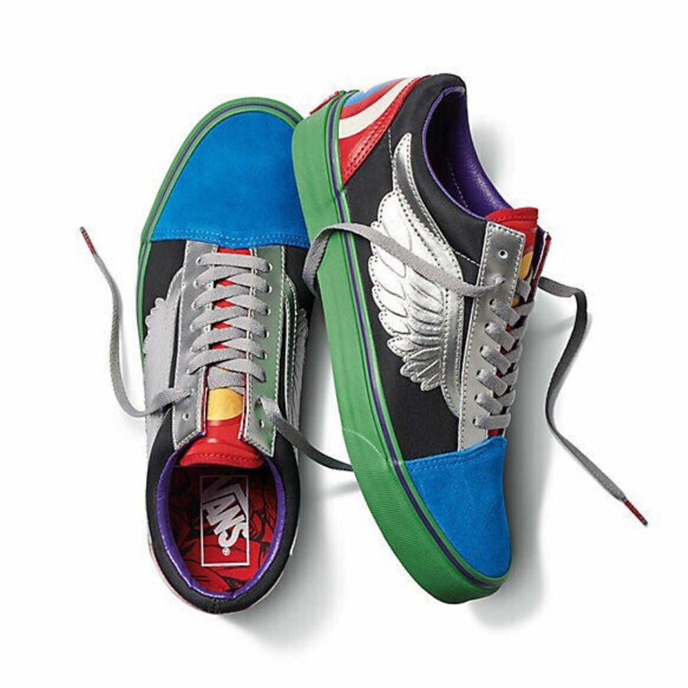 Marvel Avengers Old Skool What The Vans
